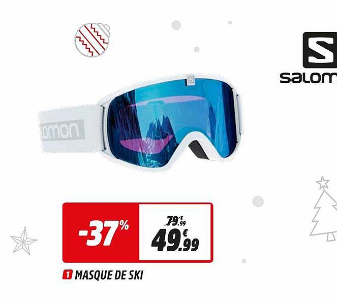 masque de ski salomon