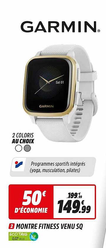montre fitness venu sq garmin