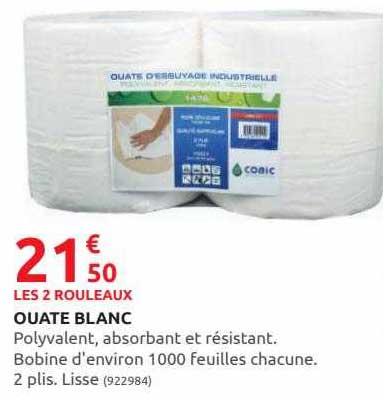 ouate blanc