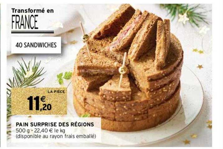 Pain Surprise Des Régions