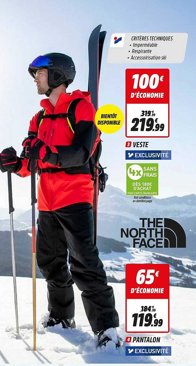 pantalon the north face