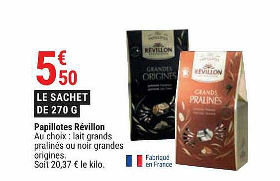 papillotes révillon