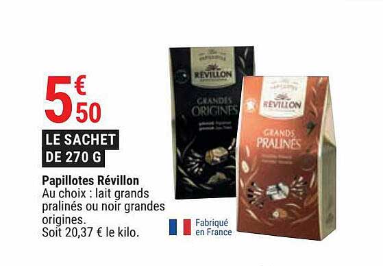 papillotes révillon