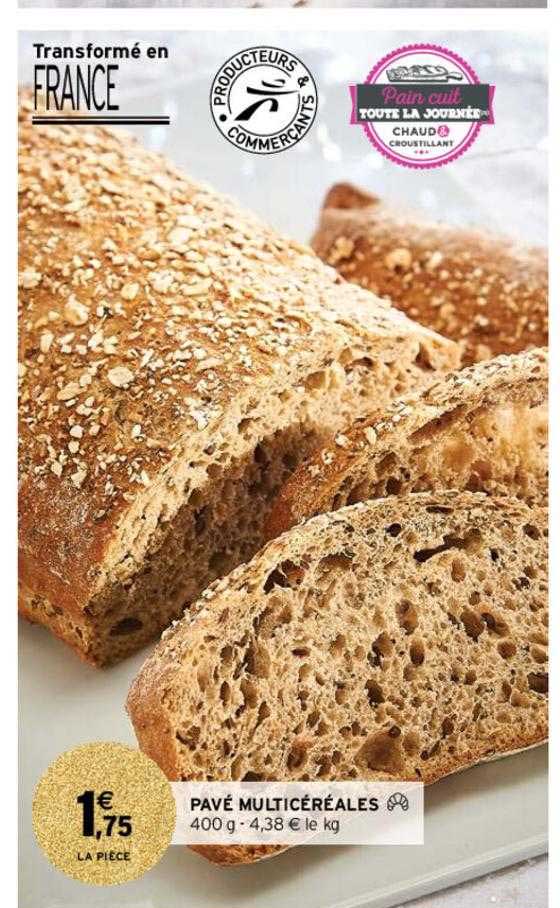 Pavé Multicéréales