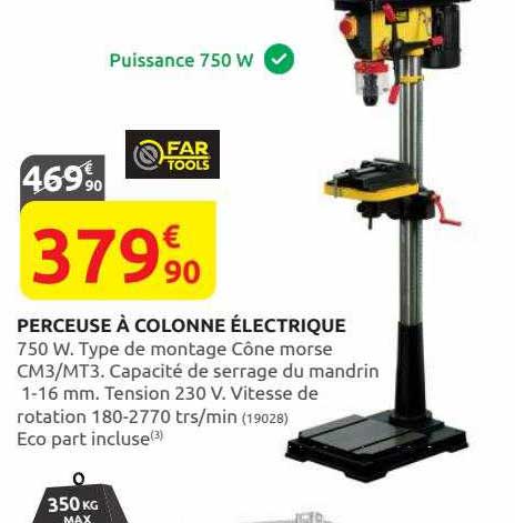 perceuse à colonne électrique far tools