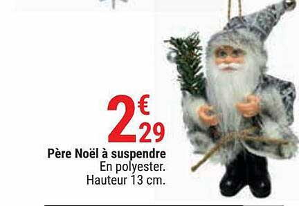 père noël à suspendre