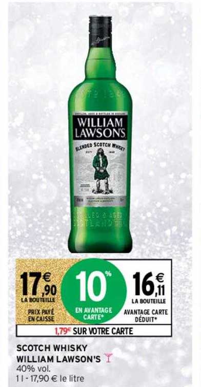 scotch whisky william lawson's