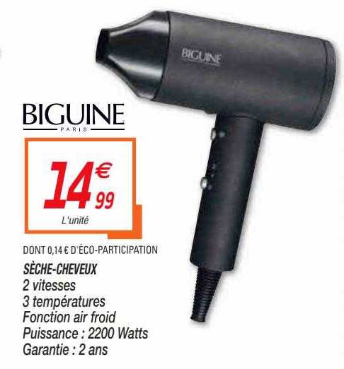 sèche-cheveux biguine