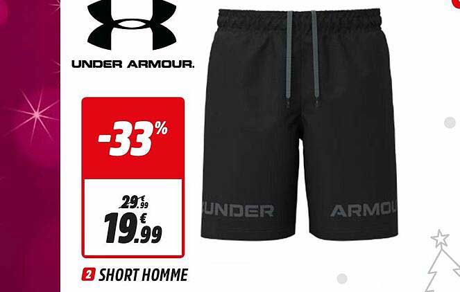 short homme under armour