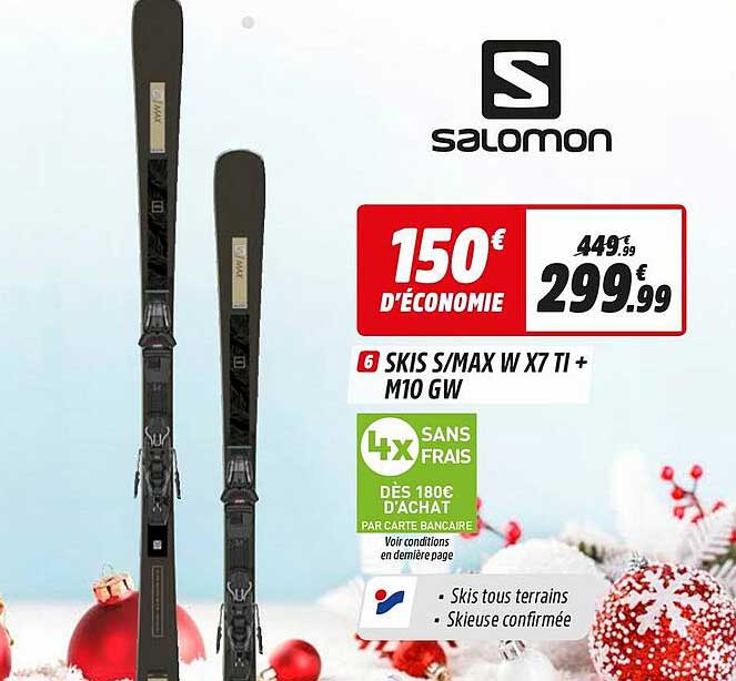 skis s-max w x7 ti + m10 gw