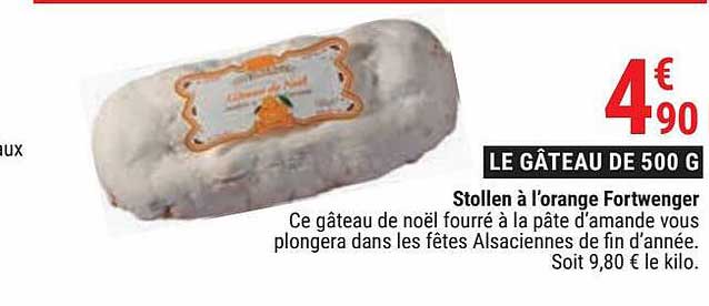Stollen à L'orange Fortwenger