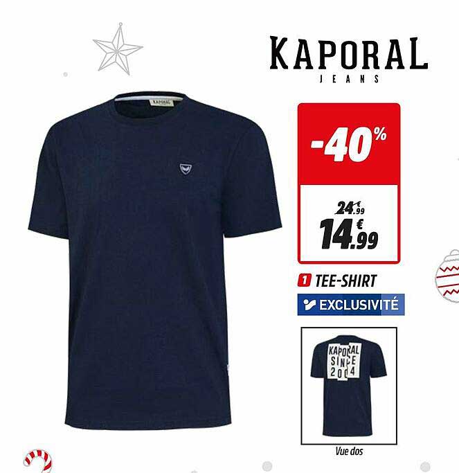 tee-shirt kaporal