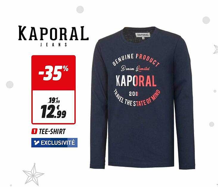 tee-shirt kaporal