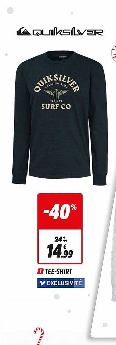 tee-shirt quiksilver