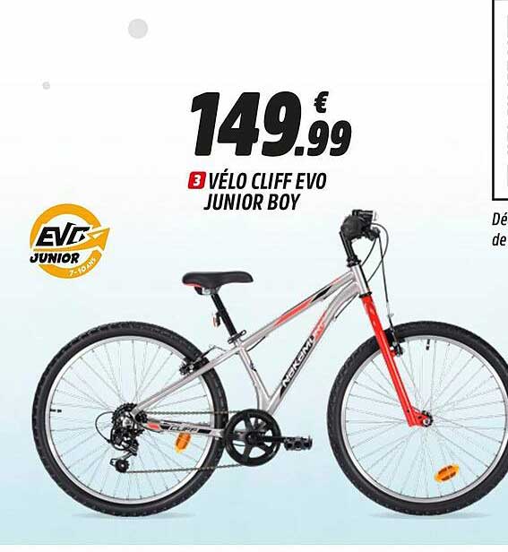 vélo cliff evo junior boy