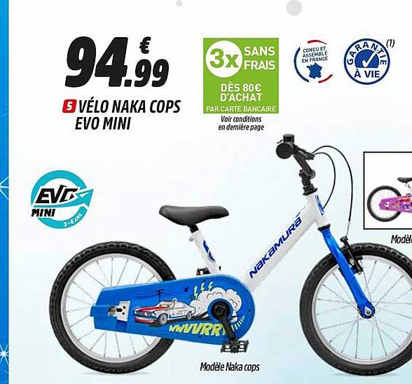 vélo naka cops evo mini nakamura