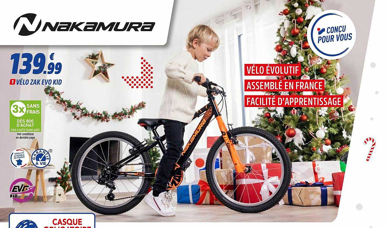 vélo zak evo kid nakamura