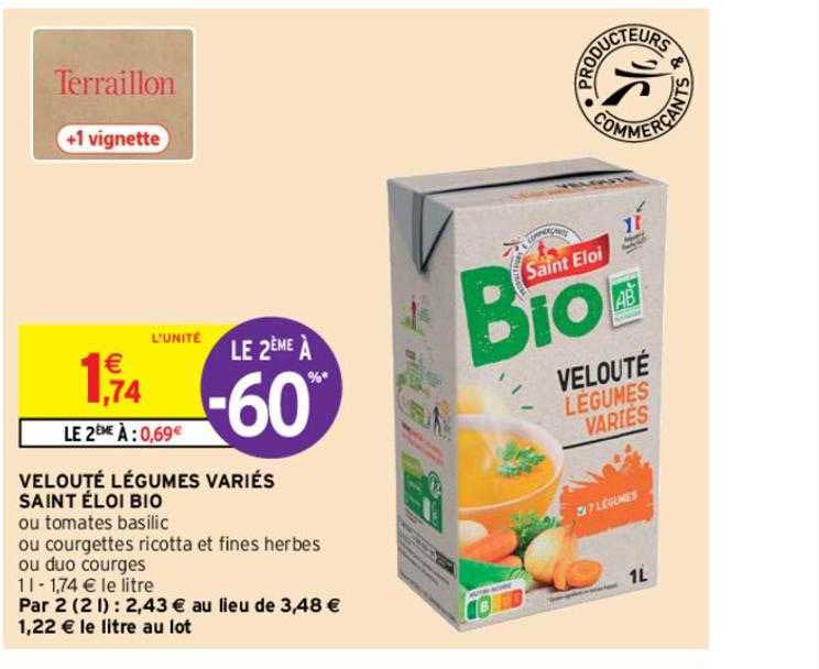 velouté légumes variés saint éloi bio