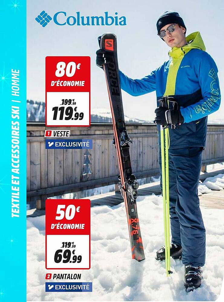 Veste, Pantalon Columbia