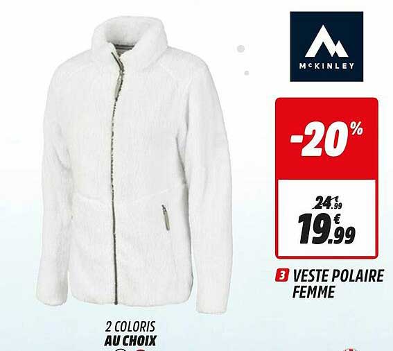 veste polaire femme mckinley