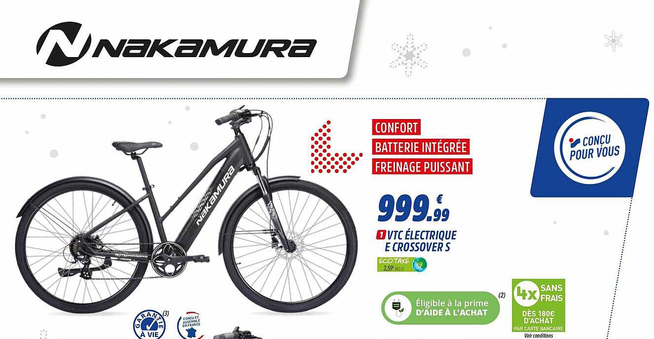 vtc électrique e crossover s