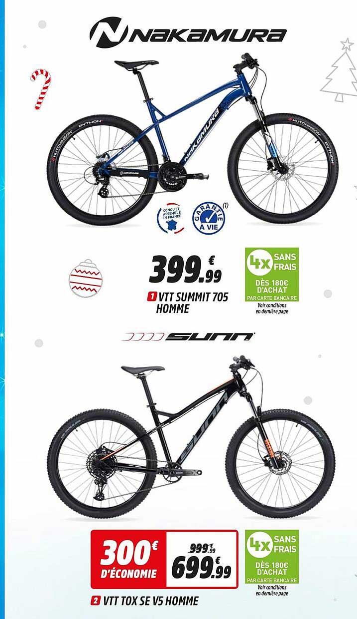 Vtt Summit 705 Homme, Vtt Tox Se Vs Homme