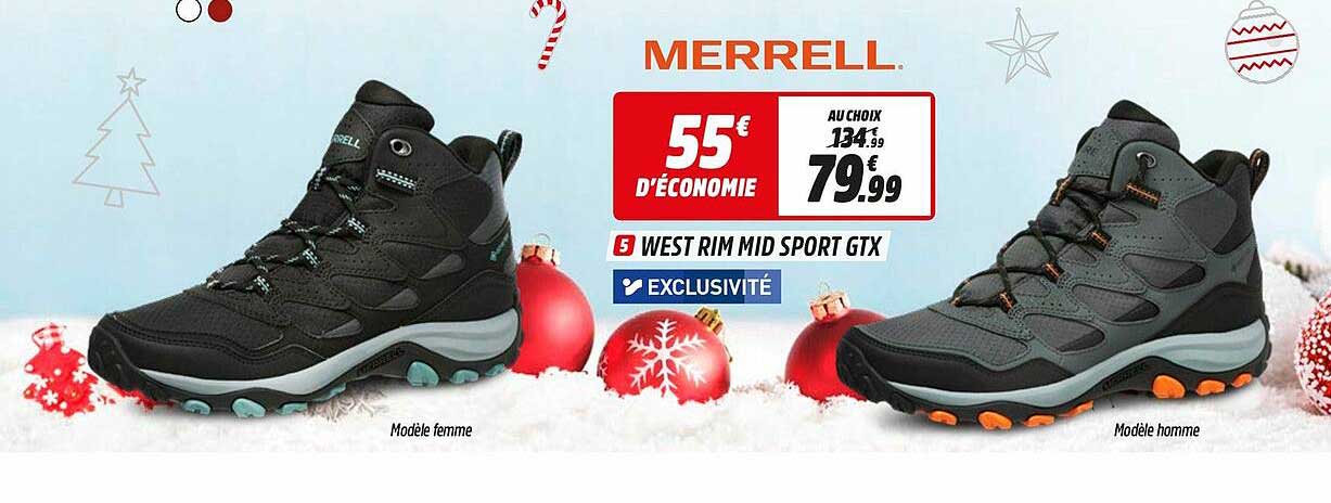 west rim mid sport gtx merrell