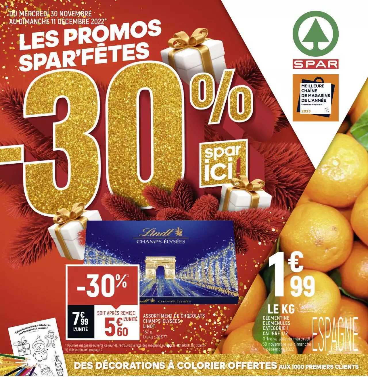 assortiment de chocolat champs-élysées lindt