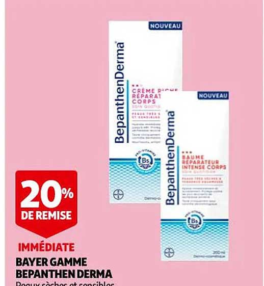 bayer gamme bepanthen derma