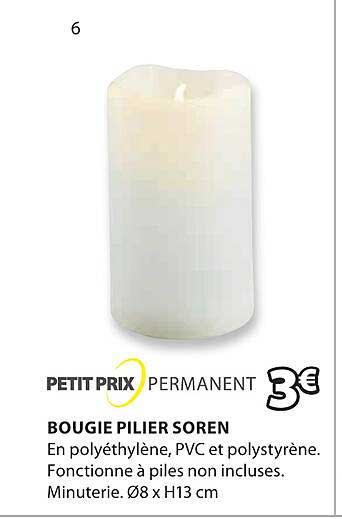 Bougie Pilier Soren