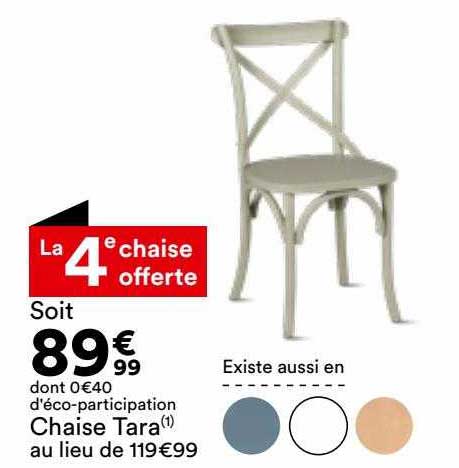 chaise tara