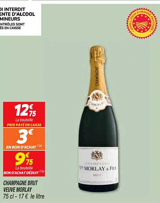 champagne brut veuve morlay