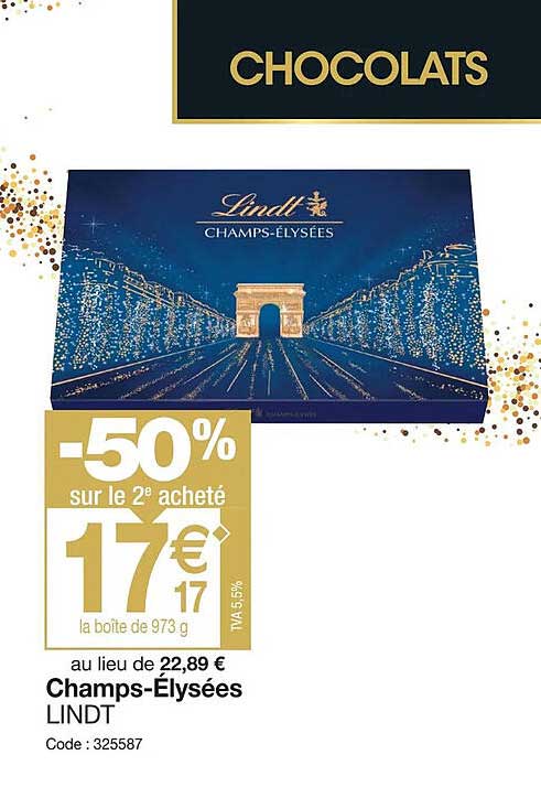 champs-élysées lindt