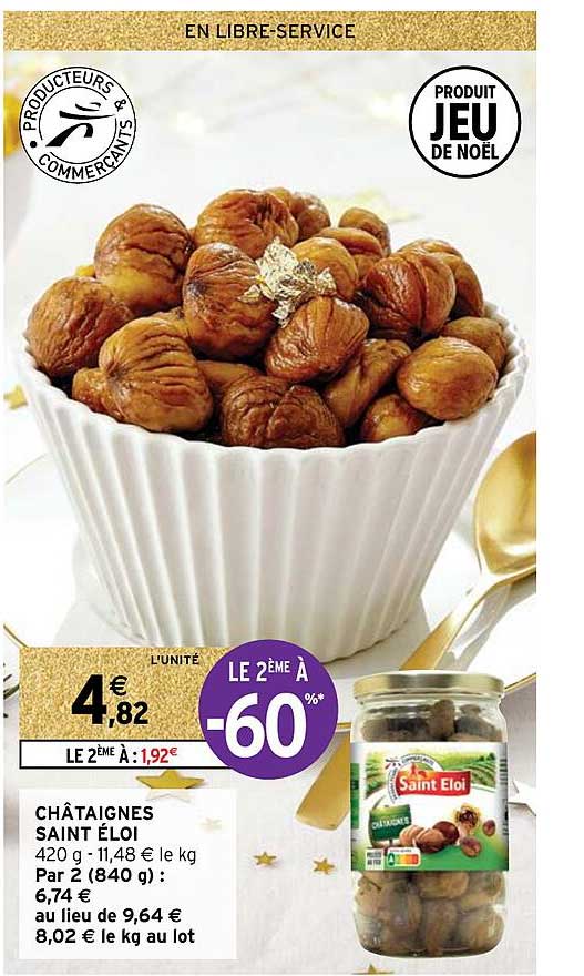 châtaignes saint éloi