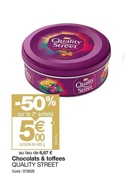 chocolats & toffees quality street