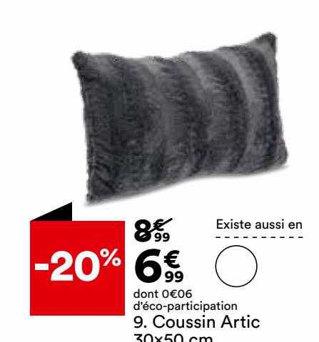 coussin artic 30 x 50 cm