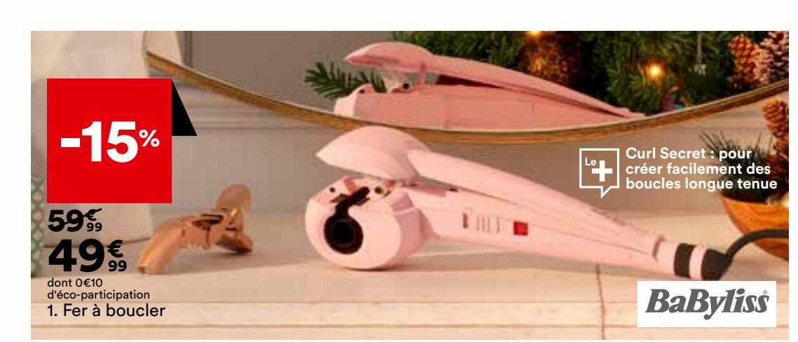 fer à boucler babyliss