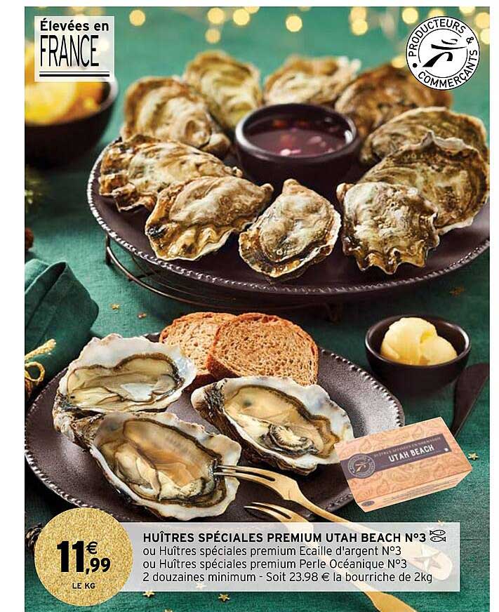 huîtres spéciales premium utah beach n°3