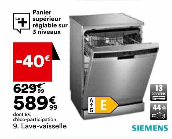 lave-vaisselle siemens