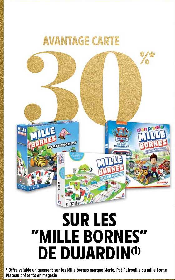 les "mille bornes" de dujardin