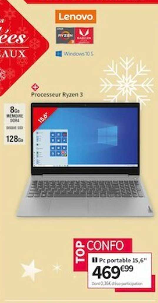Pc Portable 15,6" Lenovo
