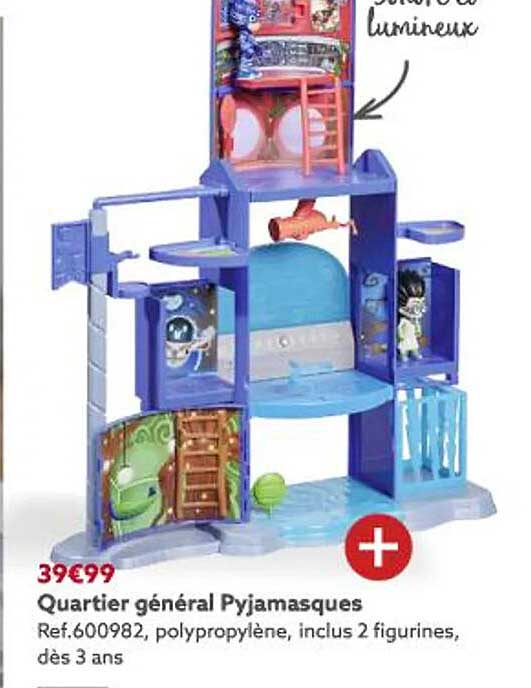 quartier général pyjamasques