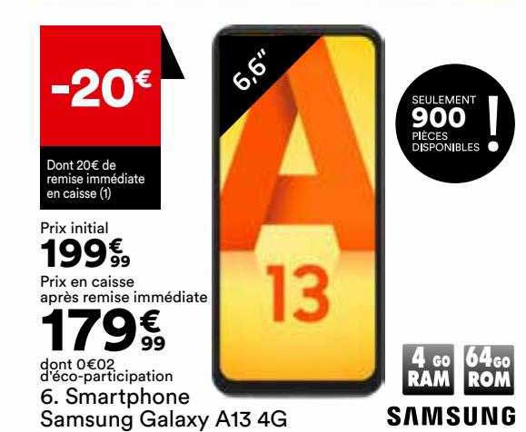 smartphone samsung galaxy a13 4g