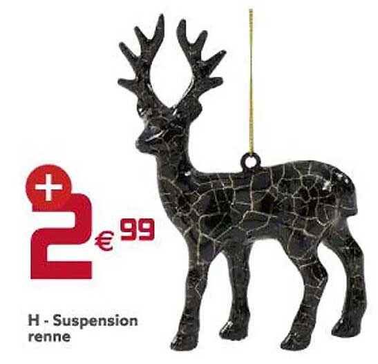 suspension renne