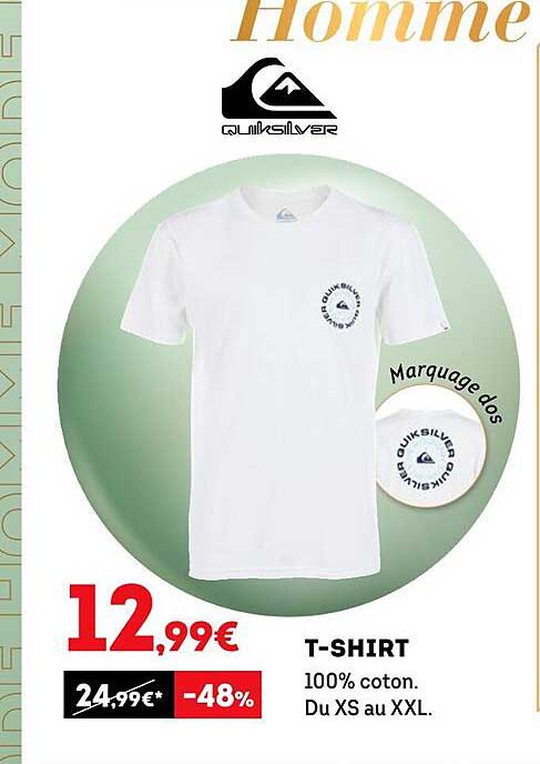 t-shirt quiksilver