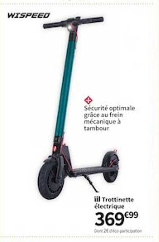 Trottinette électrique Wispeed
