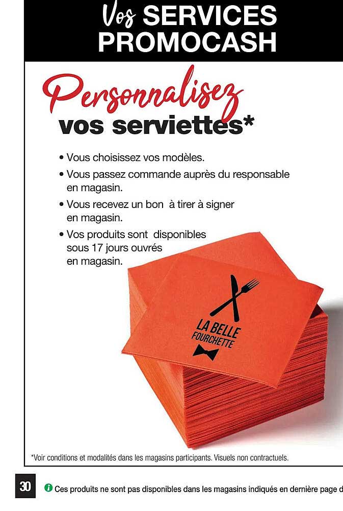 vos services promocash