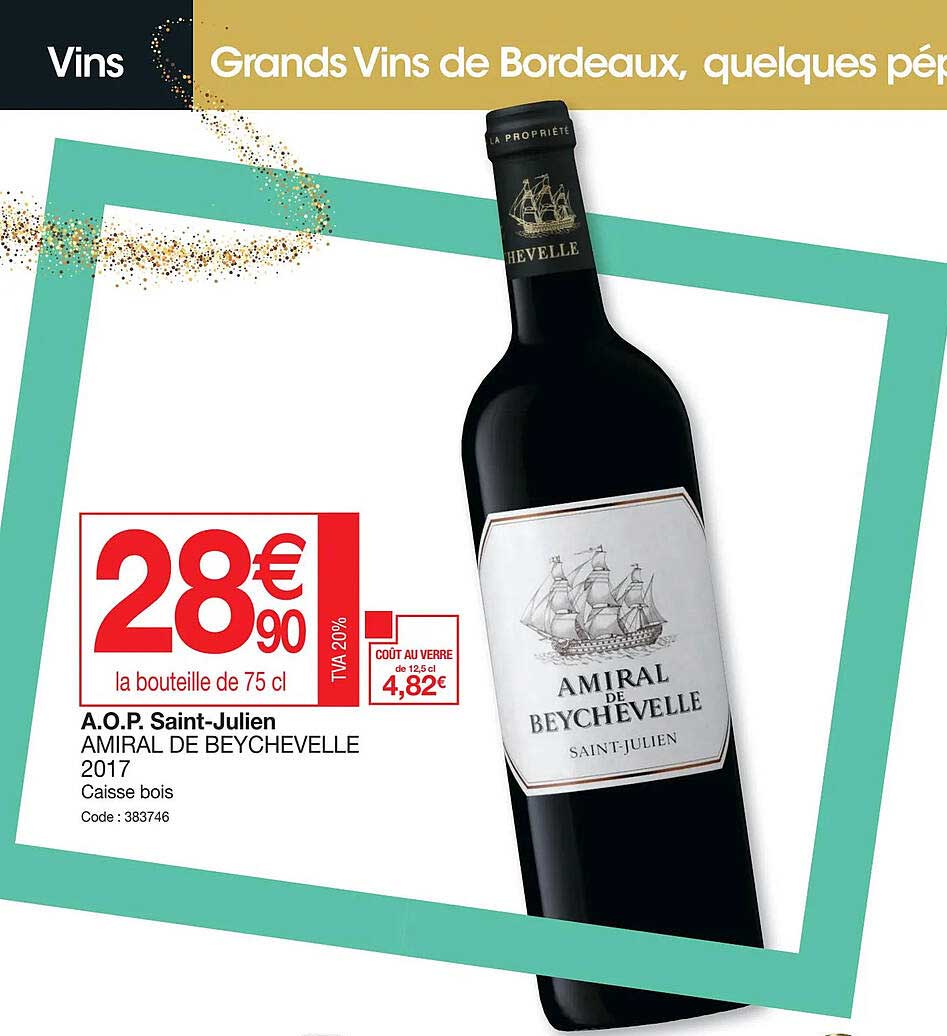 a.o.p. saint-julien amiral de beychevelle 2017