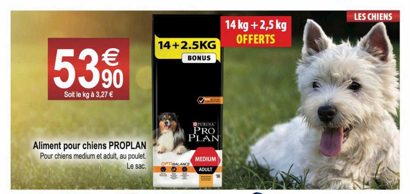 aliment pour chiens proplan