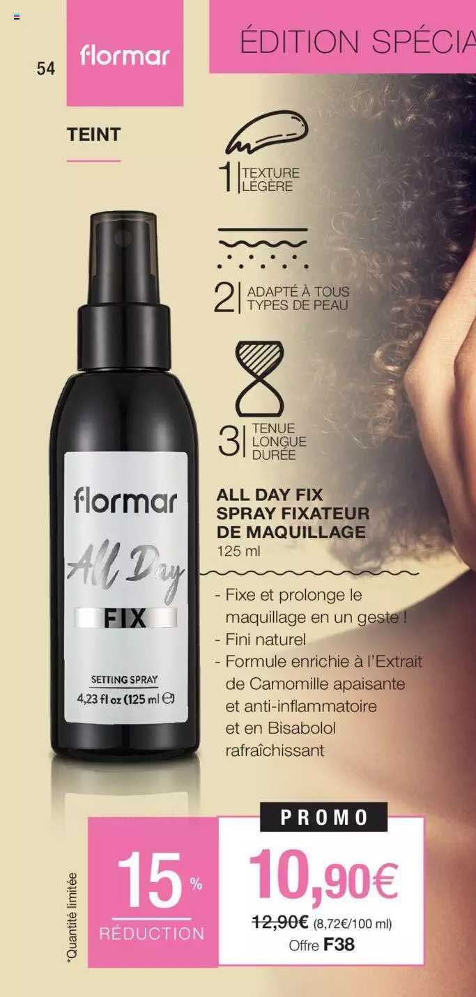 all day fix spray fixateur de maquillage